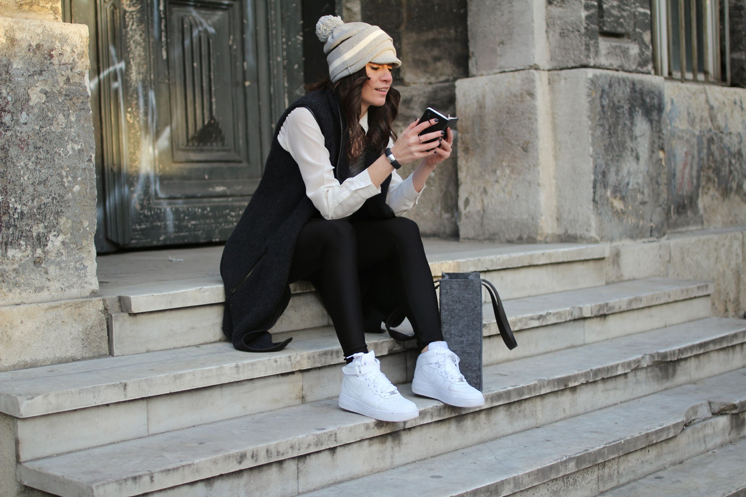 off ne giysem, billur saatci, blogger, turkish blogger, street style, nike, airforce, nike air force, vsp, vsp paris, beymen, marc jacobs, zara man, derishow, iro,